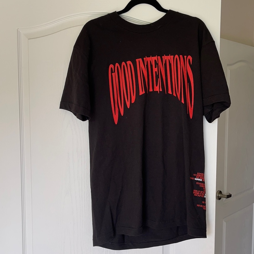 VLONE "BAD INTENTIONS" NAV TEE